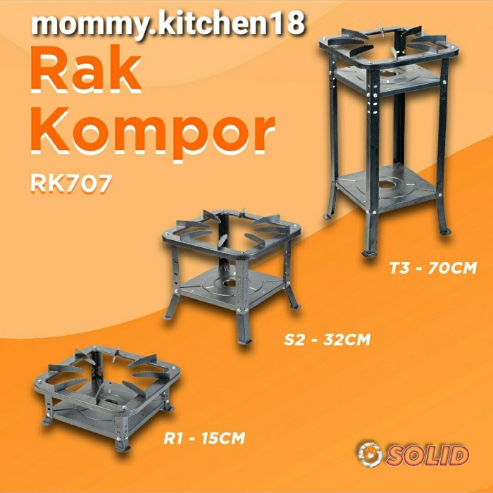 SOLID Rak Kompor Dapur Jualan 707