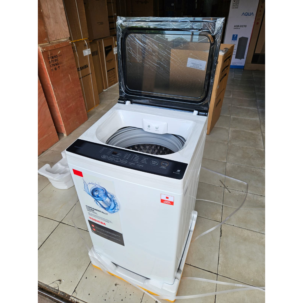 TOSHIBA MESIN CUCI AUTOMATIC 8 KG ES-M901AN / ES M901AN