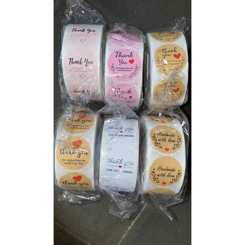 

STIKER THANK YOU 1 ROLL