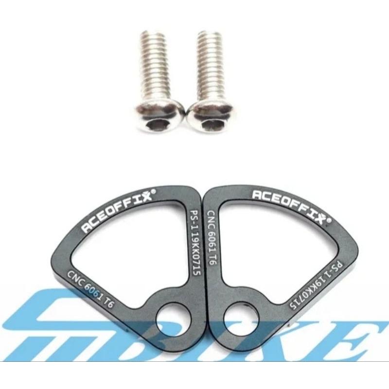 Aceoffix Kickstand Standar Sepeda Pikes 3Sixty Bromphton Standar Pengganti Easy Wheel Sepeda