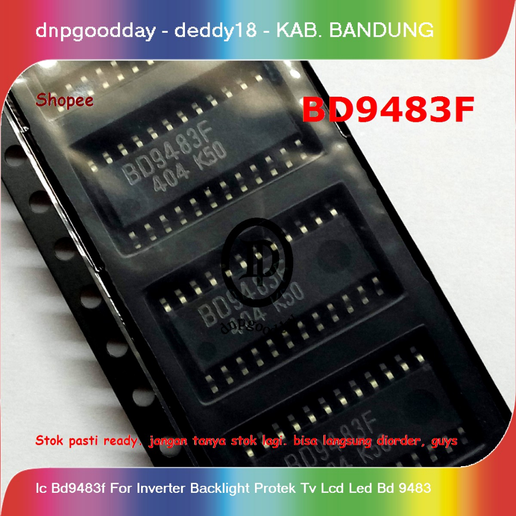 Ic Bd9483f For Inverter Backlight Protek Tv Lcd Led Bd 9483
