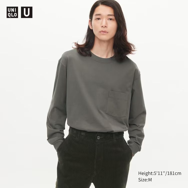 Gu* by unq pocket  longsleeved blouse unisex