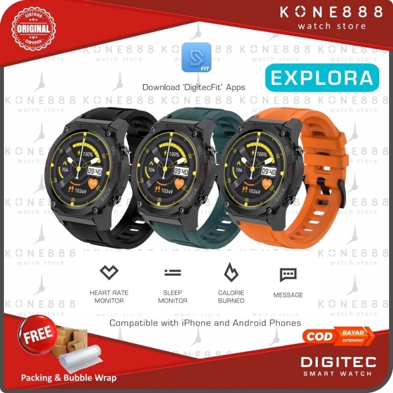 DIGITEC SW EXPLORA. DIGITEC SMARTWATCH ORIGINAL