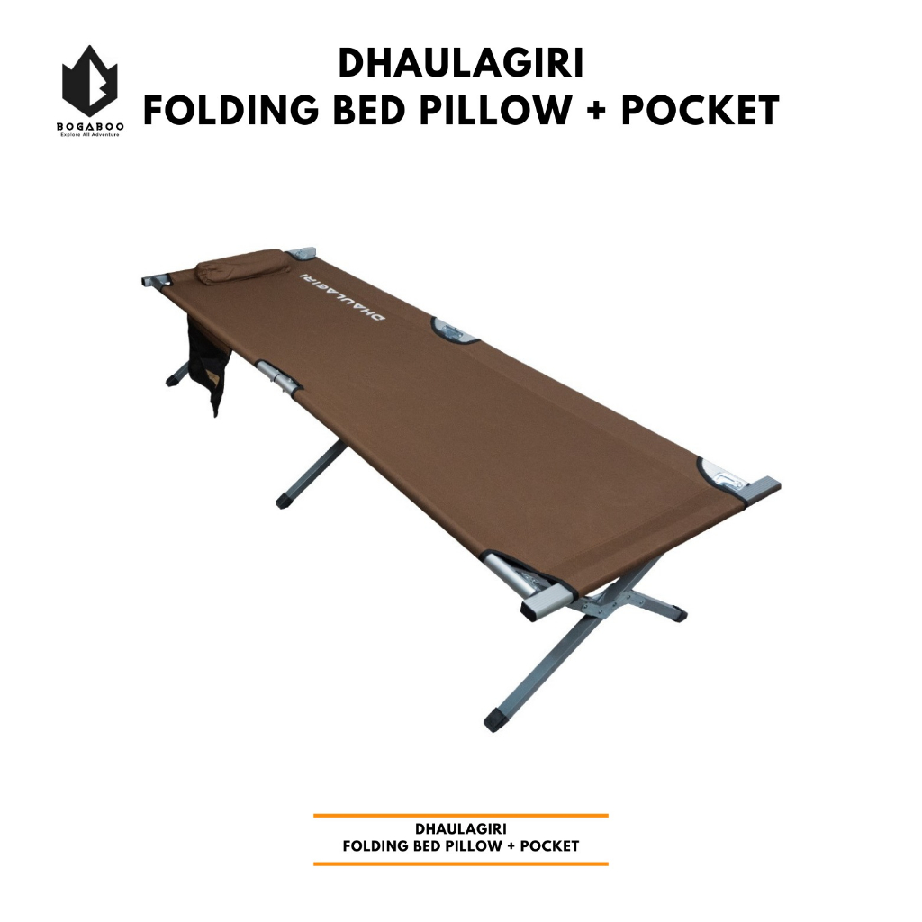 Bisa COD folding bed pillow dhaulagiri - Velbed dhaulagiri Alumunium Dhaulagiri Portable Outdoor Tem