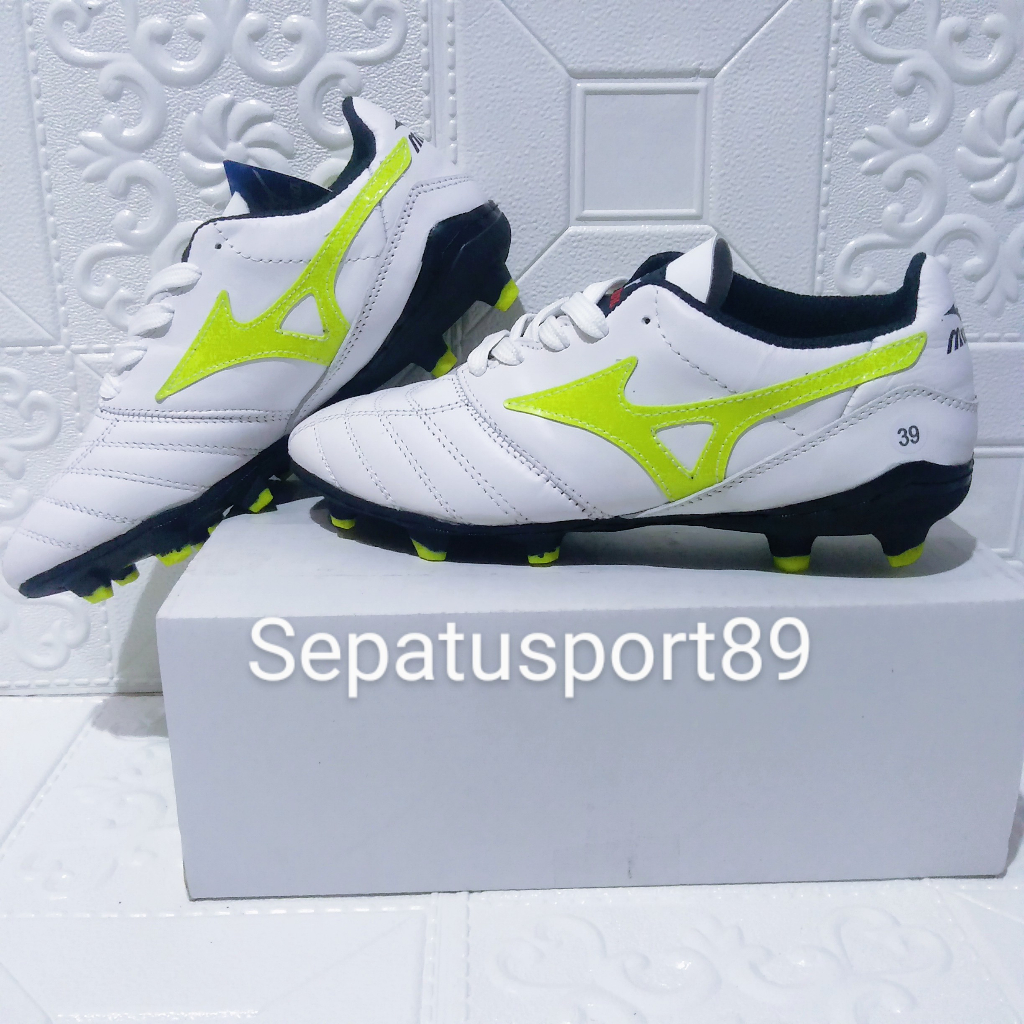 Sepatu bola KULIT/SOL DIJAHIT KELILING/Sepatu olahraga pria