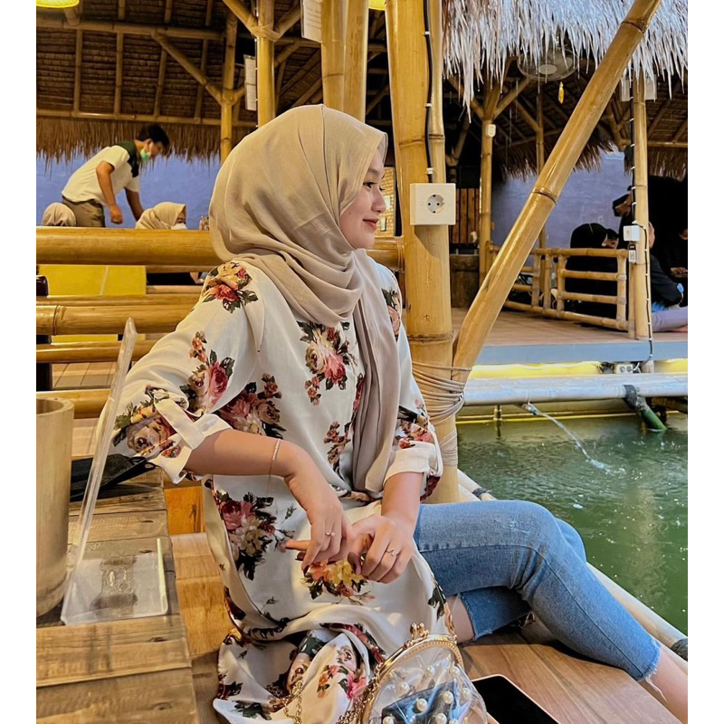 Tunik.bunga(preloved)