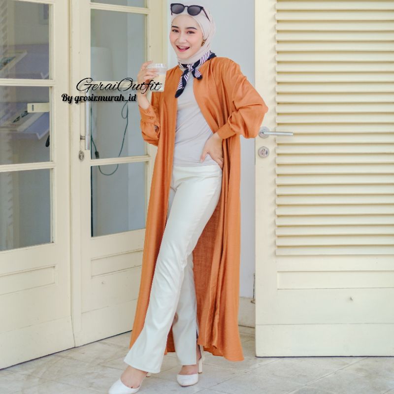 POLINA LONG OUTER LINEN PREMIUM