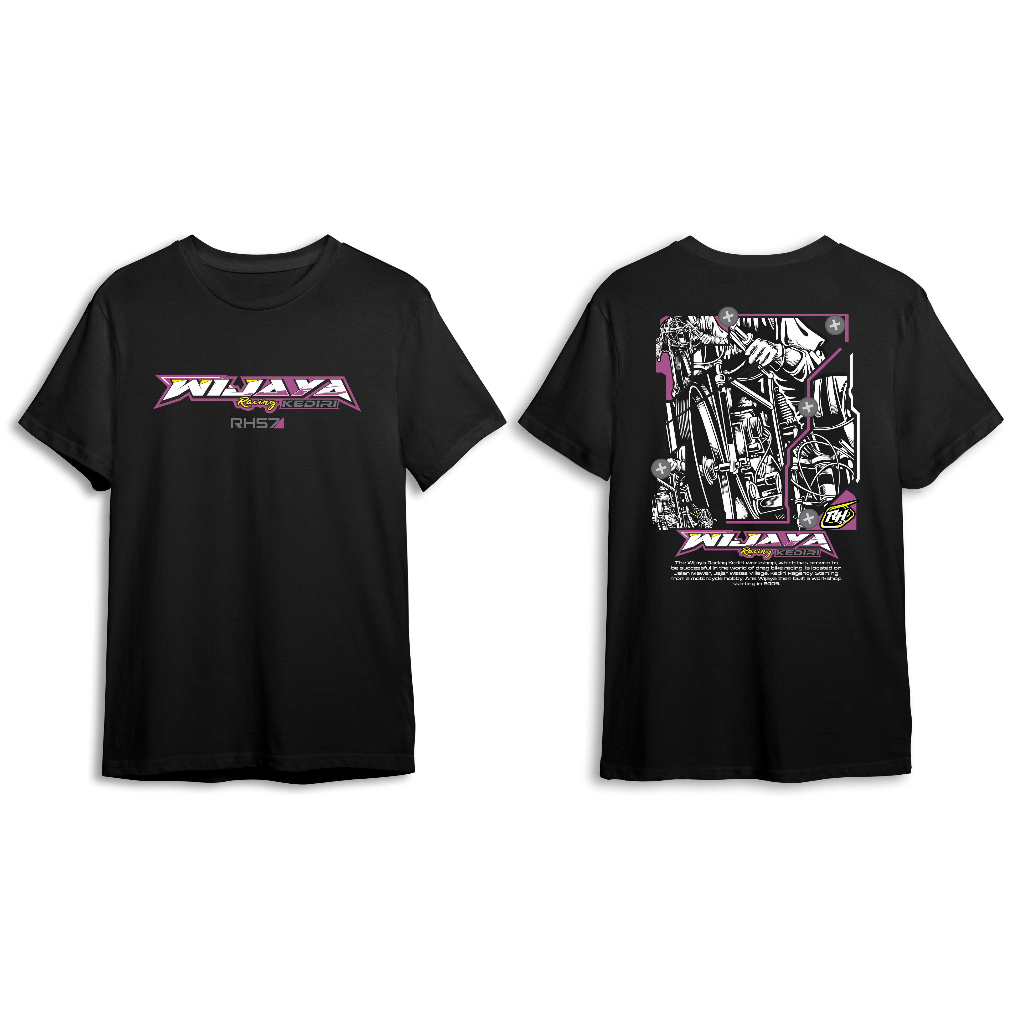 KAOS WIJAYA RACING KEDIRI KAOS HEREX COWOK CEWEK