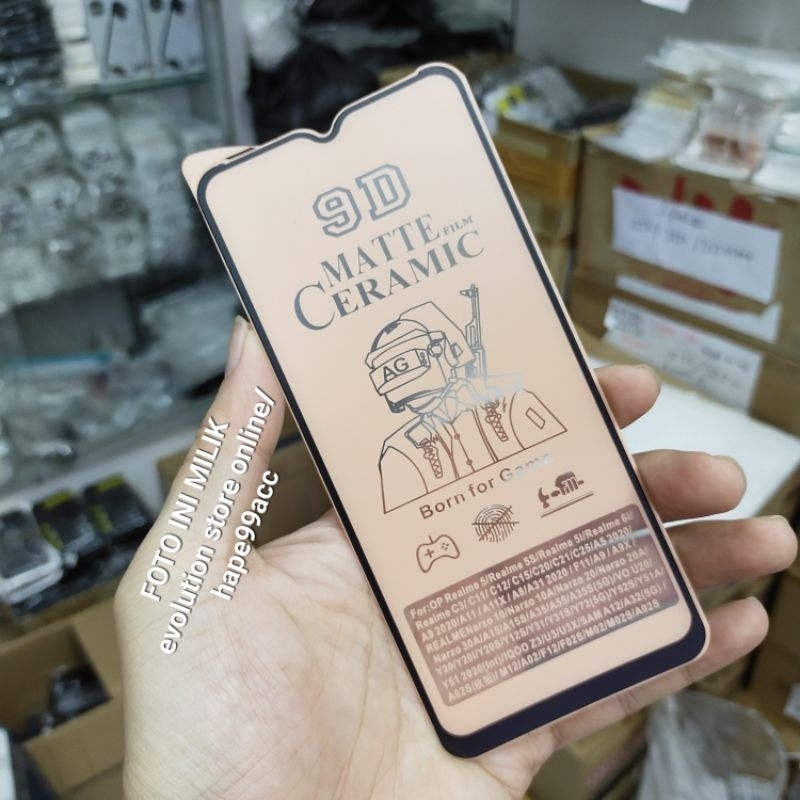 Oppo A78 A58 anti gores nano ceramic film matte full screen