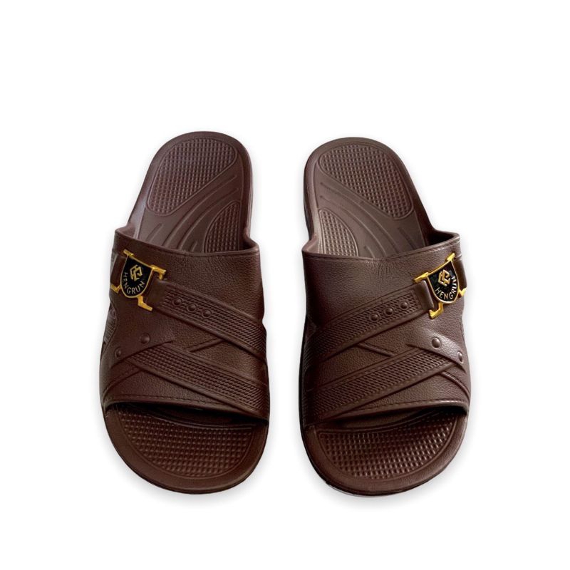 Sandal Hengrun / Sendal Karet Pria / Sandal Slop / Sandal awet / Sandal anti air / Sandal harian pria