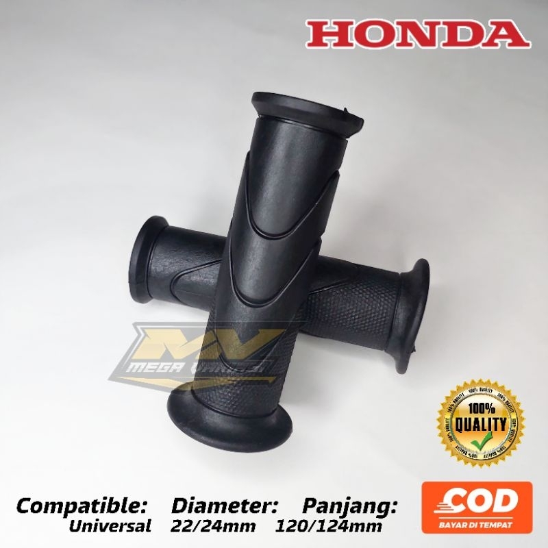 HANDGRIP MOTOR STANDAR IMPORT EMPUK TIDAK KERAS COCOK UNTUK SEMUA JENIS MOTOR MIO BEAT SCOOPY FINO GENIO NMAX PCX AEROX VARIO DLL