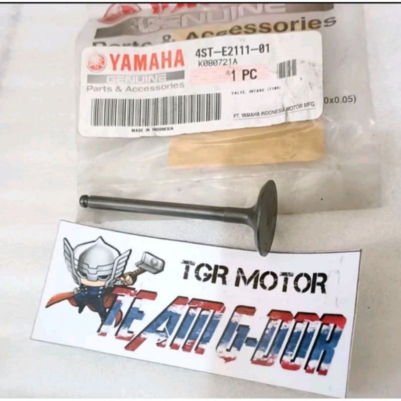 payung klep kelep valve in intek intex masuk isap ori original yamaha 4st cripton crypton jupiter z 