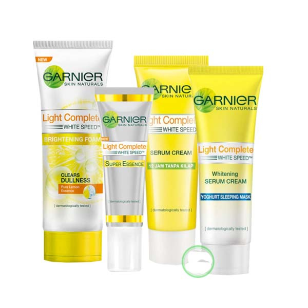 GARNIER Light Complete Whitespeed Serum Cream SPF36 UV Night Cream 20ML_Cerianti