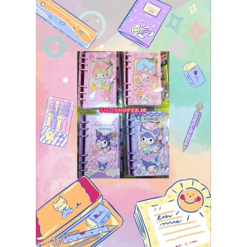 

Binder Premium Motif Karakter Sanrio