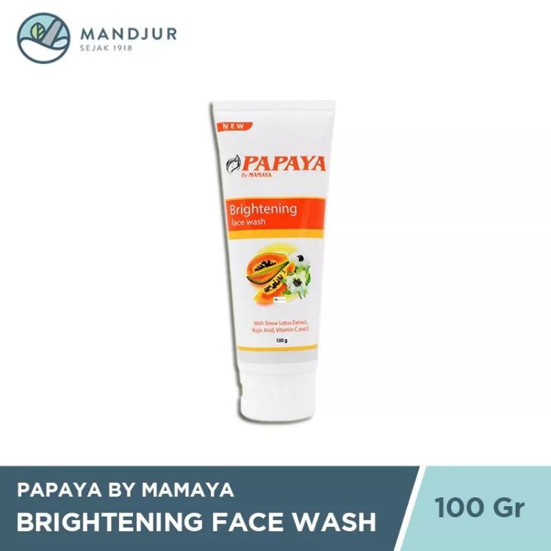 Mamaya Facial Wash 100 Ml Bpom