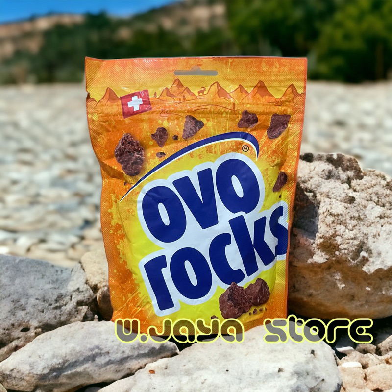 Ovomaltine Ovo Rock 120g / Coklat Import Swiss