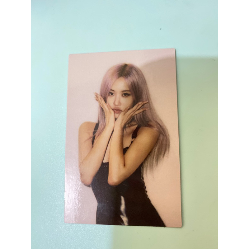 ROSE BLACKPINK PHOTOCARD
