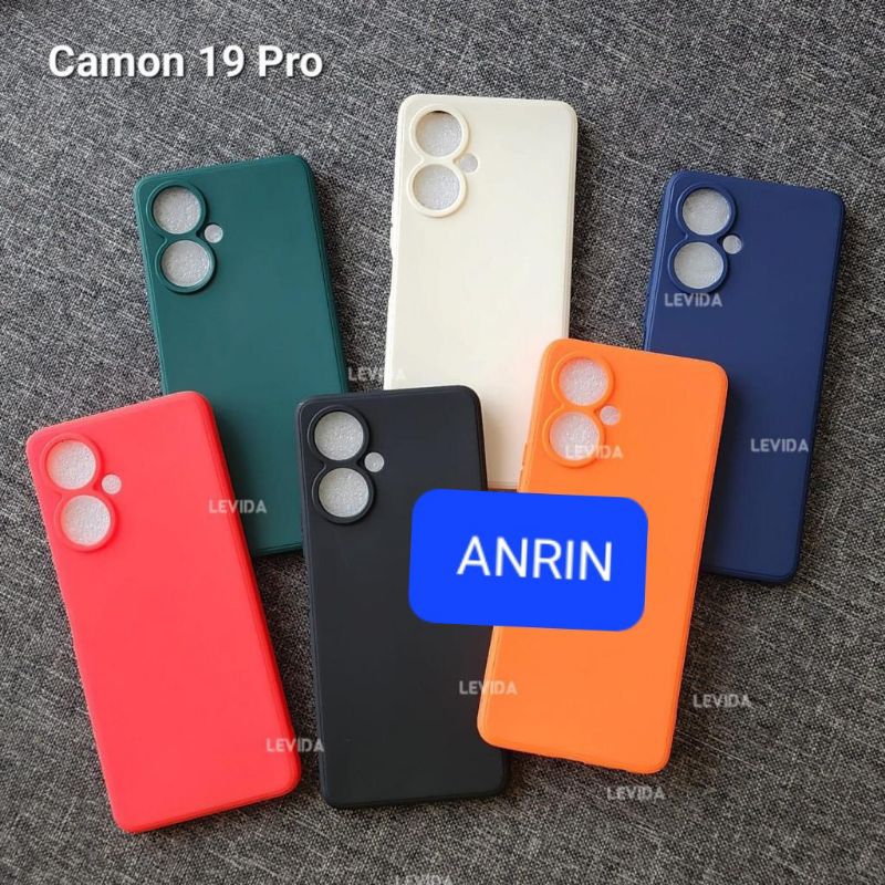 TECNO CAMON 19 PRO CASE MACARON SQUARE ANTI NODA CASING SOFTCASE SILIKON