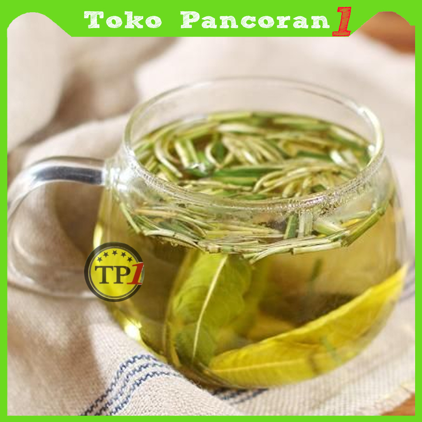 Teh Daun Serai Daun Sereh Batang Daun Serei Kering xiang cao Lemongrass Tea  50gram