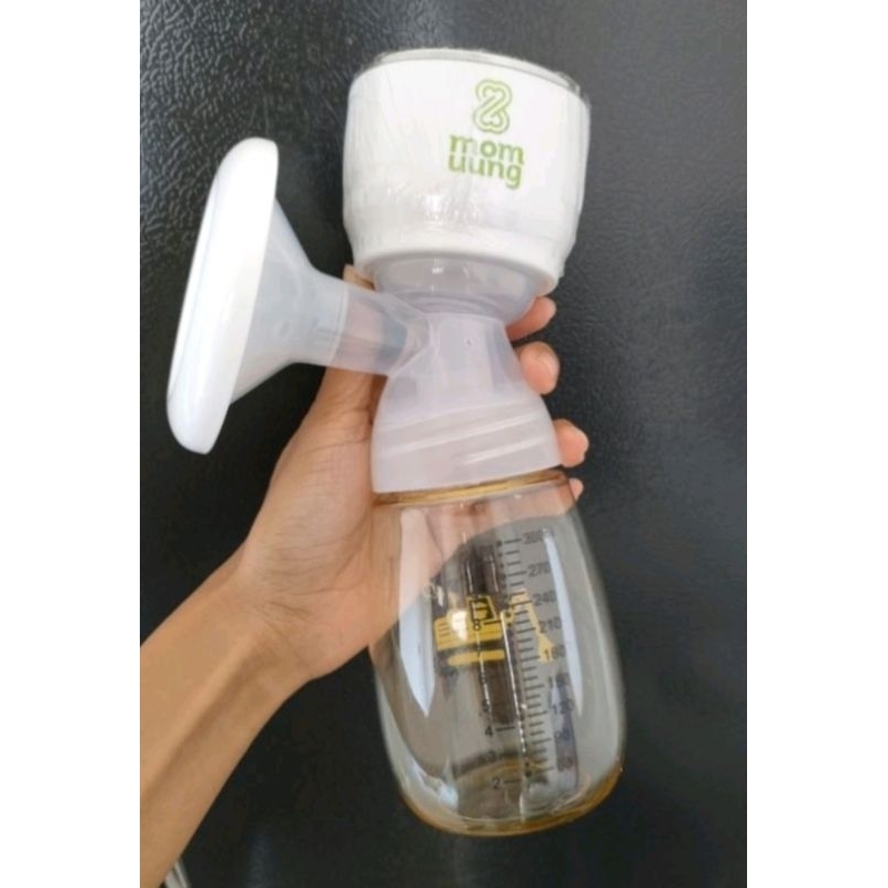 Sparepart POMPA ASI MOM UUNG / Botol Untuk Corong Pompa Asi MomUung Mom Uung Kapasitas Besar 300ml