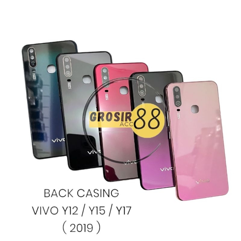 HOUSING BACK CASING FULLSET BACKDOOR + BEZEL VIVO Y12 / Y15 / Y17 ORIGINAL L