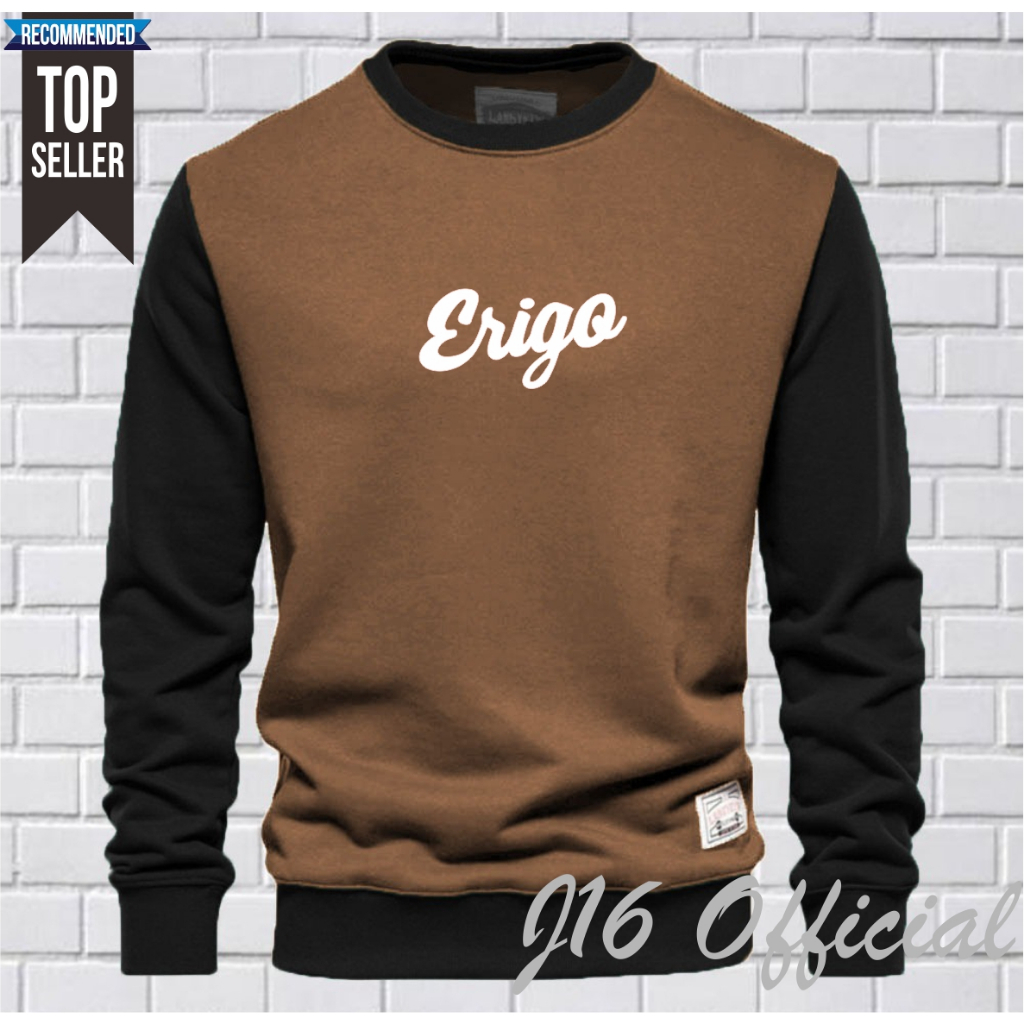 CREWNECK Jaket Distro Sweater Oblong Pria Wanita FLEECE TEBAL PREMIUM