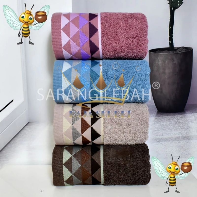 HANDUK MANDI TRAVEL TANGGUNG UK 50X100 CM KATUN/MICROFIBER