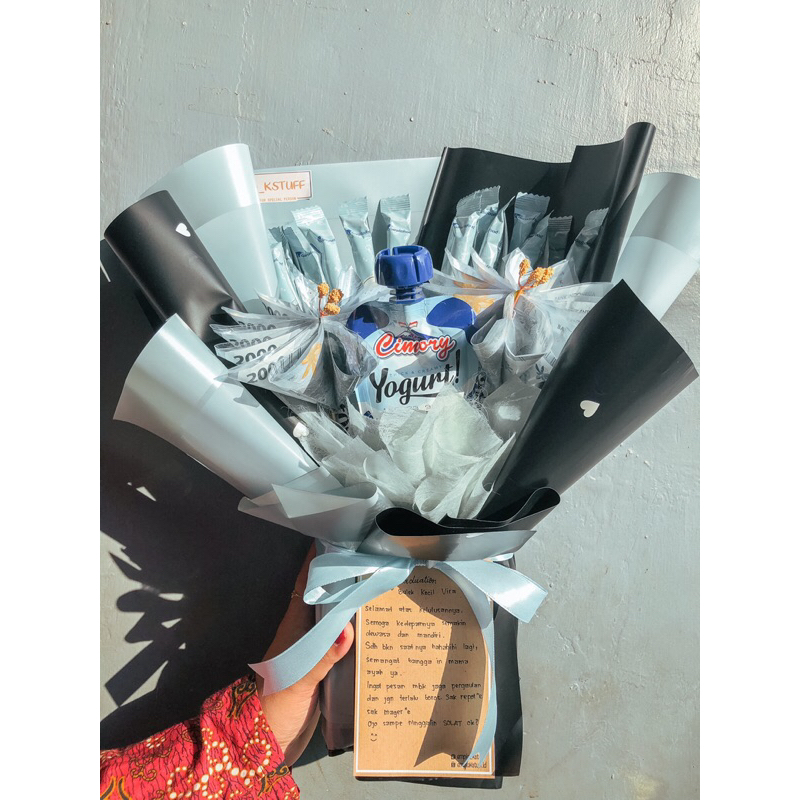 BUCKET UANG 2000 CIMORY BIRU HITAM