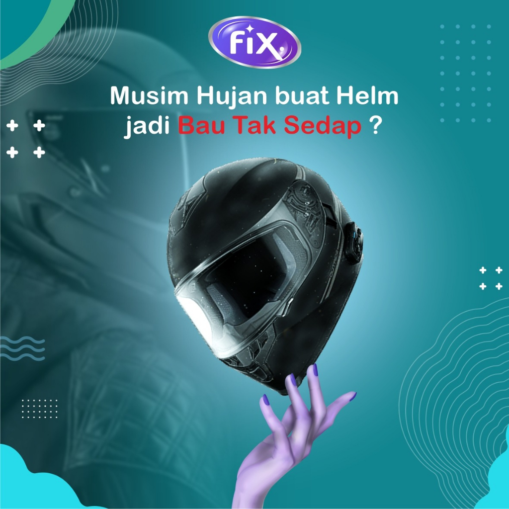 Fix Parfum Helm Penghilang Bau dan Anti Bakteri