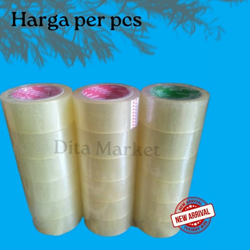 Lakban Bening HANDERU 45mm x 45mic x 72 Yard / HANDERU Tape 45mm x 45mic x 72 Yard