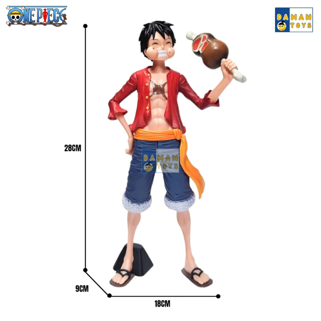 Action Figure Anime One Piece Monkey D Luffy