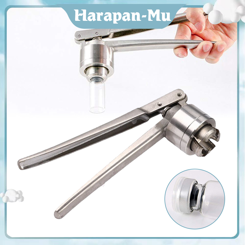 Alat Press Botol Parfum Mata Press 15mm Alat Segel Botol Manual Crimper Botol Parfum Sealing Machine