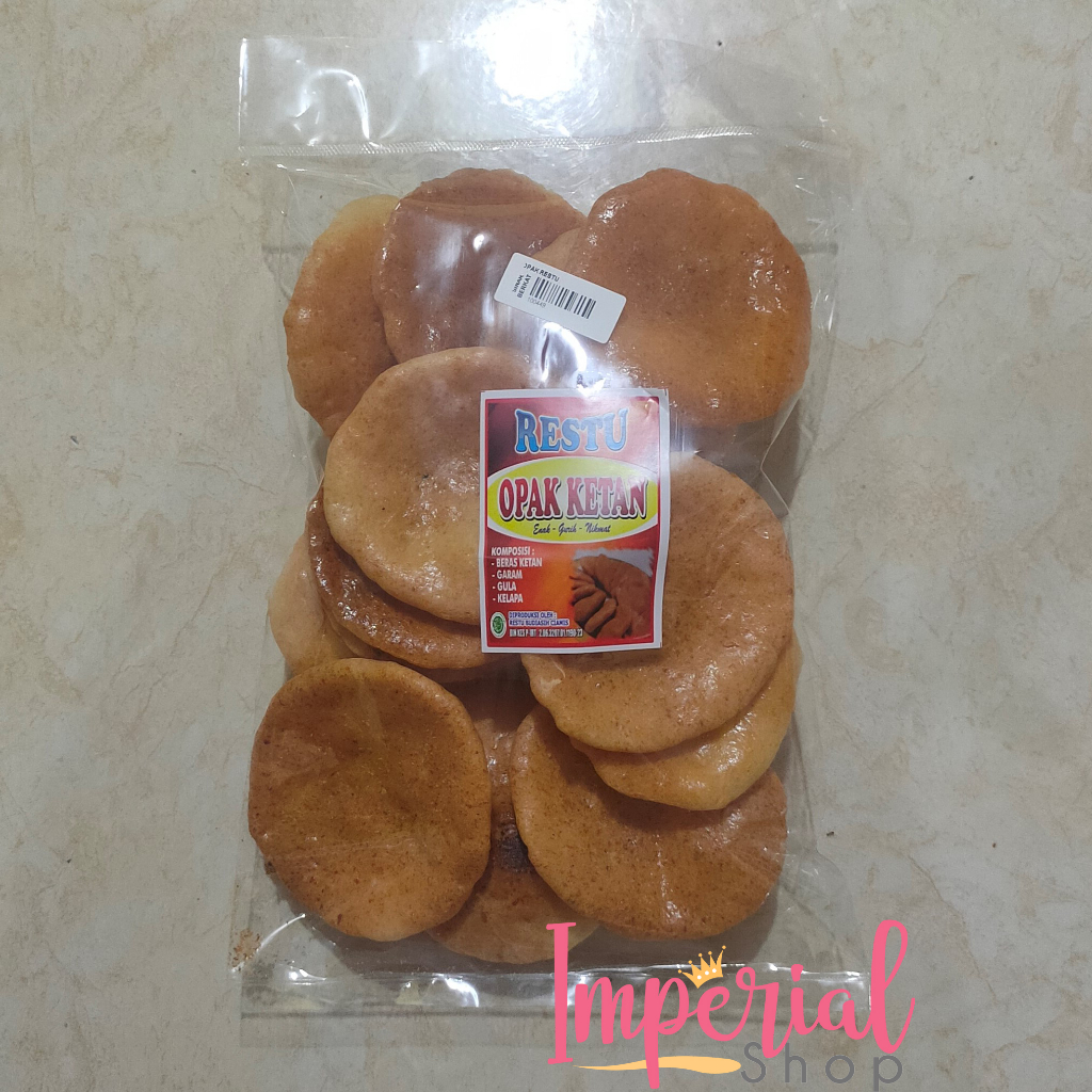 

Opak Ketan Bulat Snack Cemilan Khas Jawa Barat Khas Sunda