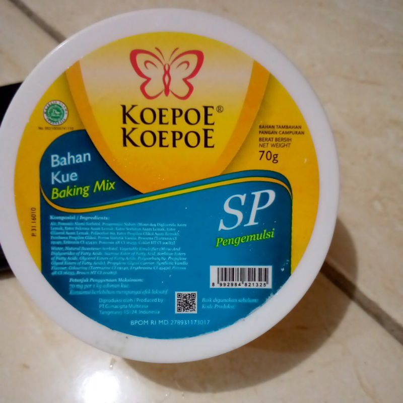 

SP kupu kupu 70gr