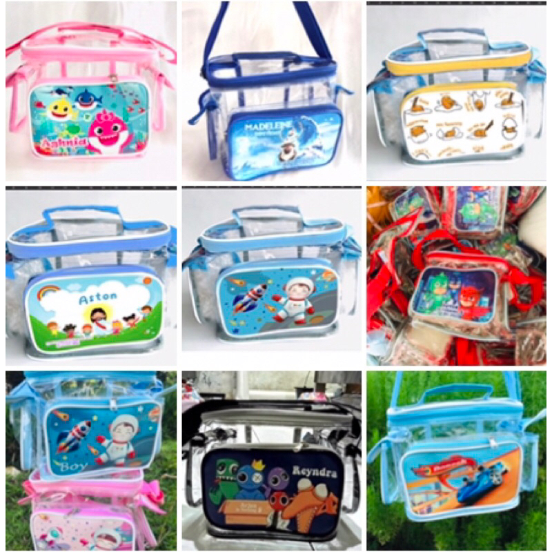 SHOWME TAS CUSTOM ANAK SEKOLAH MIKA PREMIUM / LUNCH BOX/ SPORT/ SOUVENIR ULANG TAHUN /  GOODIE BAGS / HAMMPERS - CUSTOM - DESIGN KHUSUS