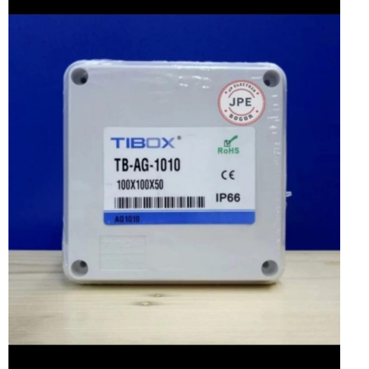 Tibox Junction Box Weatherproof IP66 100x100x50 IP66 (TB/AG-1010)