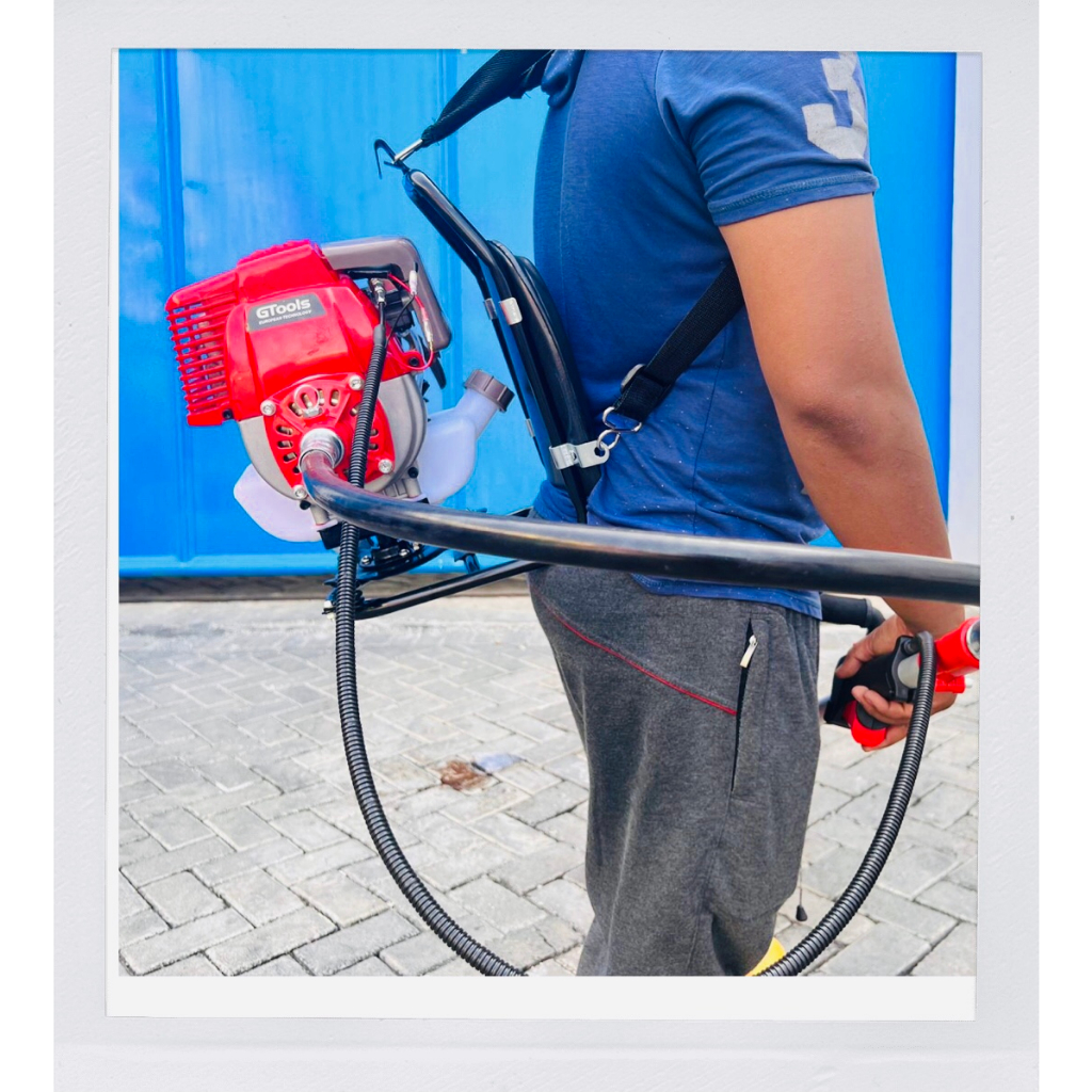 Mesin potong rumput dan padi 4tak mod HONDA merk GTOOLS GT32 brush cutter