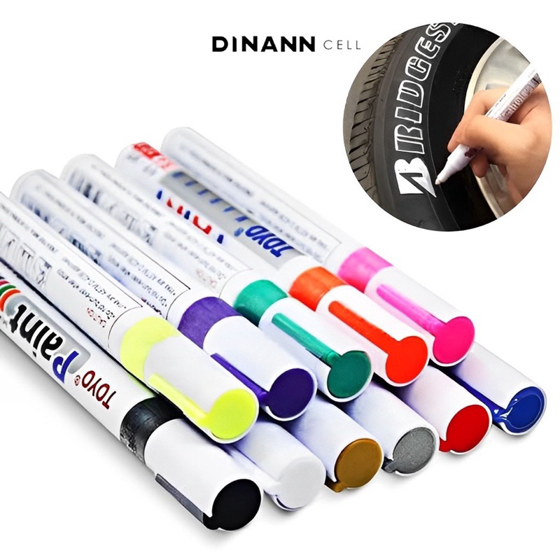 

SPIDOL BAN TOYO ORI MARKER PAINT SPIDOL BAN MOBIL MOTOR / SPIDOL BAN SA-101 TAHAN AIR /SPIDOL KARET BAN CAR TYRE PAINT MARKER WATERPROOF