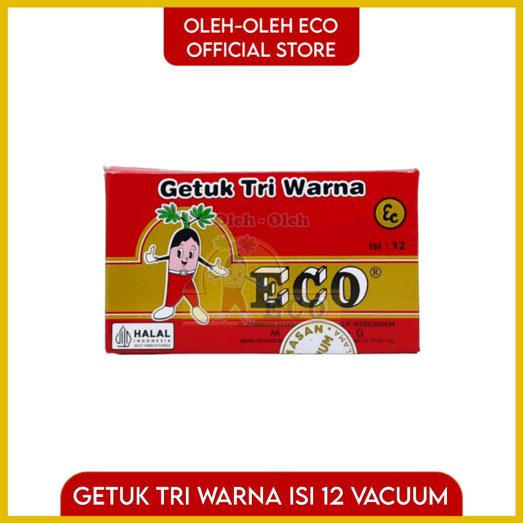 

Getuk Tri Warna Magelang ECO Vacuum