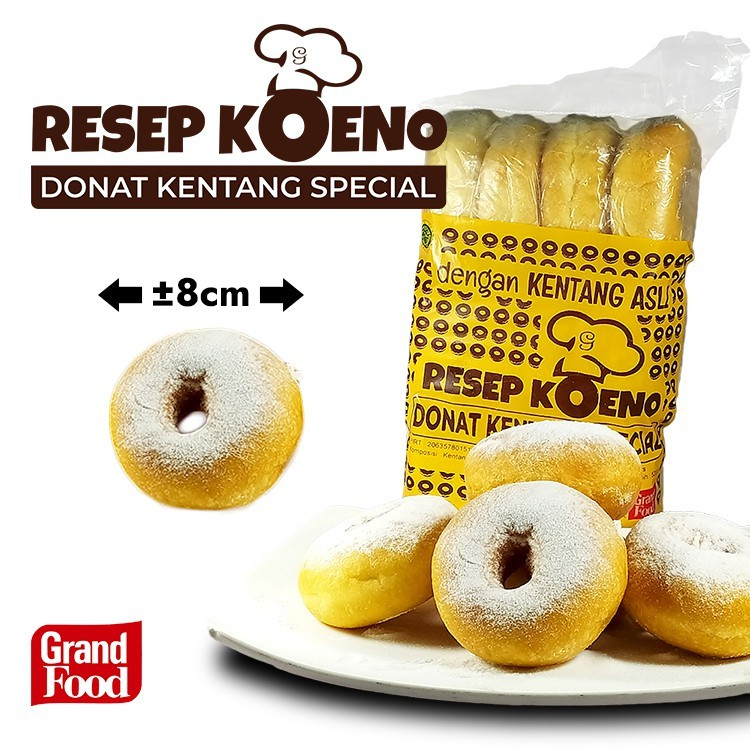 Donat Kentang Resep Koeno FRESH Food Homemade Enak isi 10 pcs