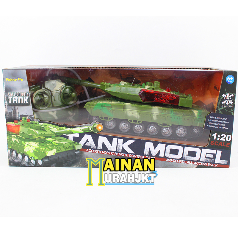 MAINANKEI MAINAN ANAK MURAH RC TANK MODEL TENTARA ACOUSTO-OPIC PR-17594 MAINAN ANAK REMOTE CONTROL CALL OF DUTY TANK