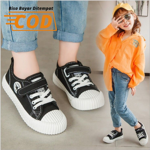 Chubby Glory SH19102 Sepatu anak Kanvas Star Murah impor Sepatu kets Anak sepatu anak Termurah sepatu anak kekinian sepatu Perekat slip on terlaris Size 31-37