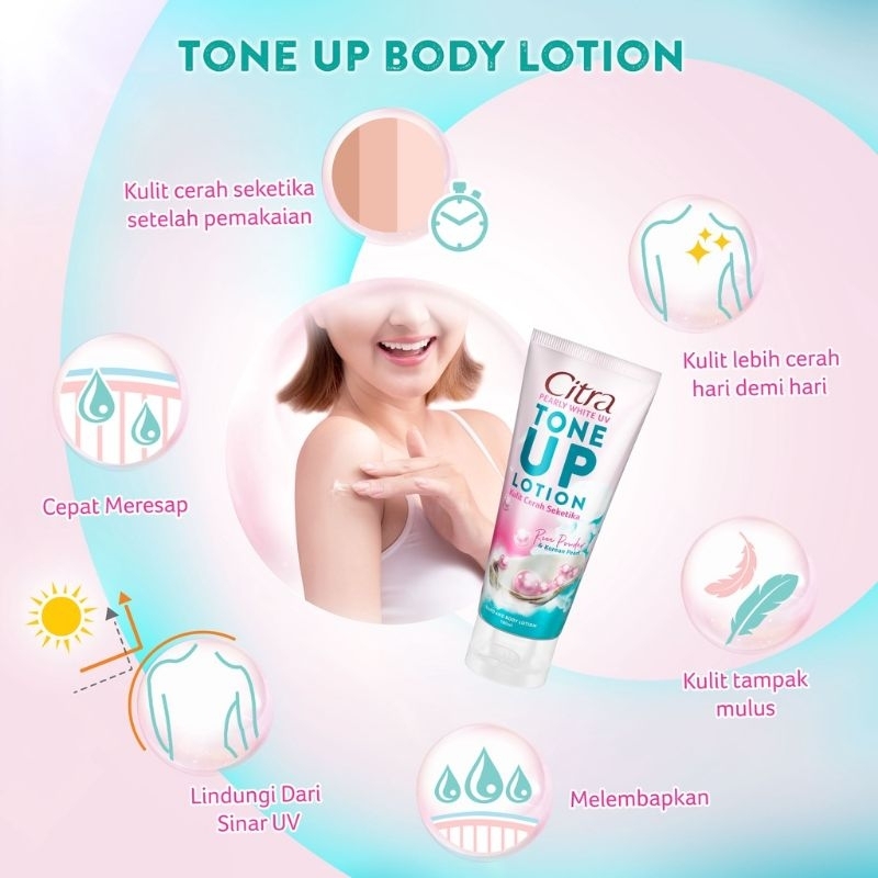 CITRA Pearly Glow UV Tone Up Lotion 180ml