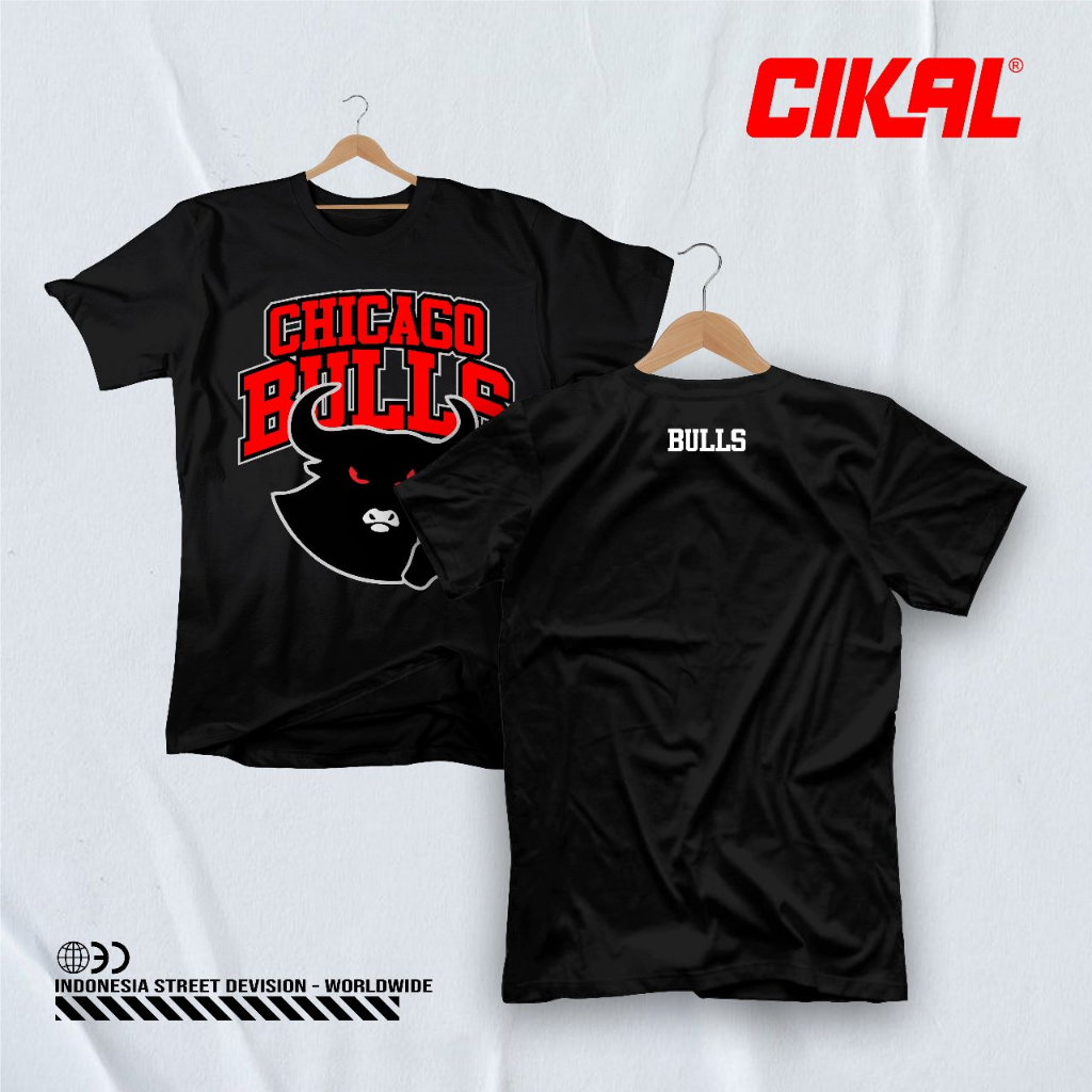 KAOS BANTENG - KAOS CHICAGO BULLS- KAOS BANTENG MERAH