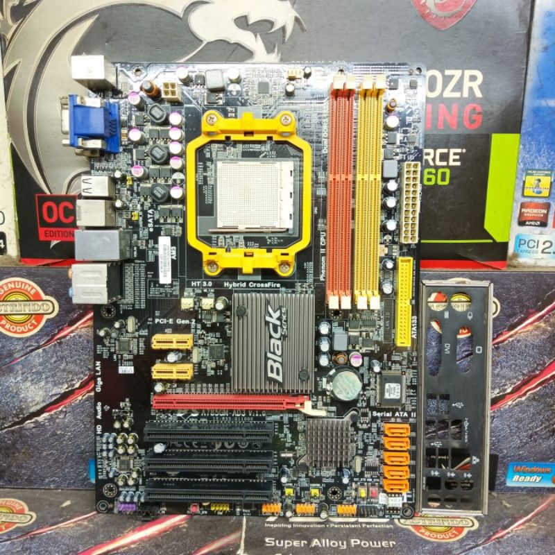 Motherboard AMD ECS Black Series Socket AM3 DDr3