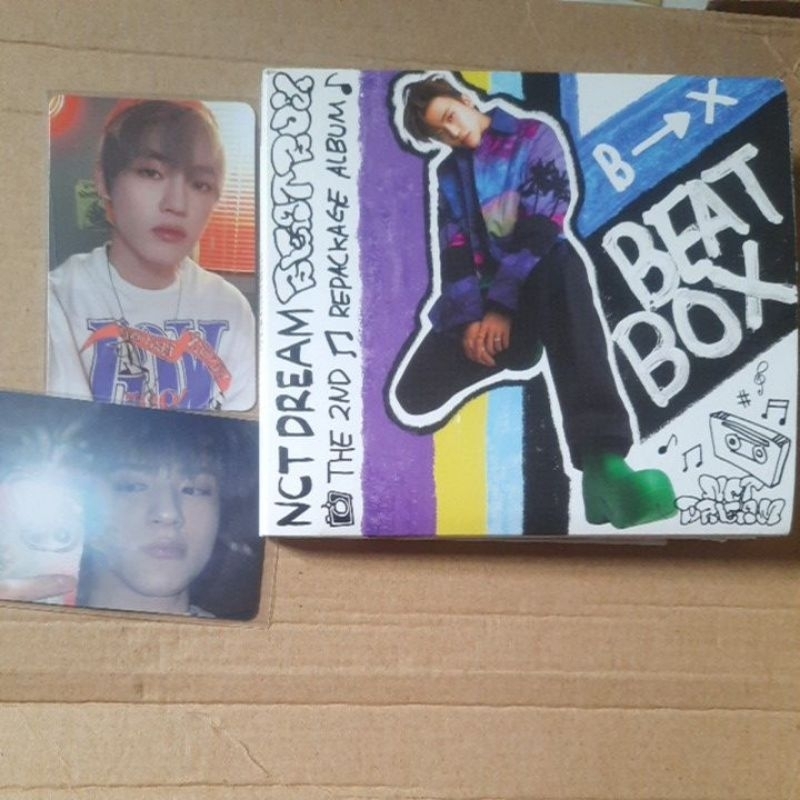 album digipack JAEMIN BEATBOX photocard jeno chenle