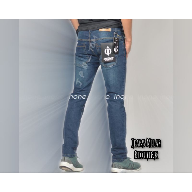 Celana Jeans Pria Bahan Melar Ukuran 28 29 30 31 32 33 34 Grey Jins Stretch Long Pants Pinggang Karet Model Reguler Fit Bahan Tebal Celana Panjang Original Premium In One Black Jazz Stone Washing Biothink Bioblitz Bio Wash Hitam Garmen