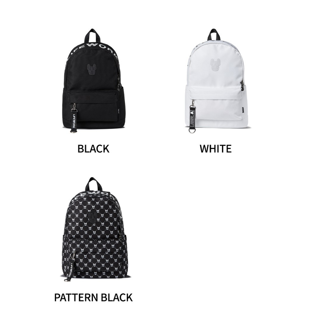 Radoc Daily Backpack / Pattern Black 2 Black 1 White 1