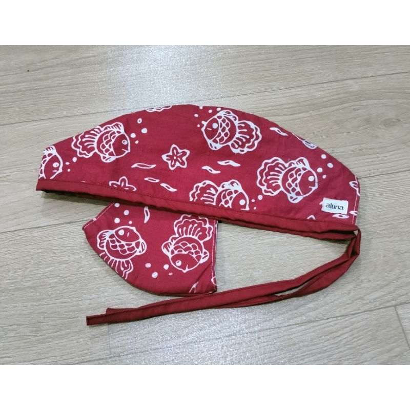 Topi Dokter/Scrub Hat /Surgical Cap/Headcap Batik