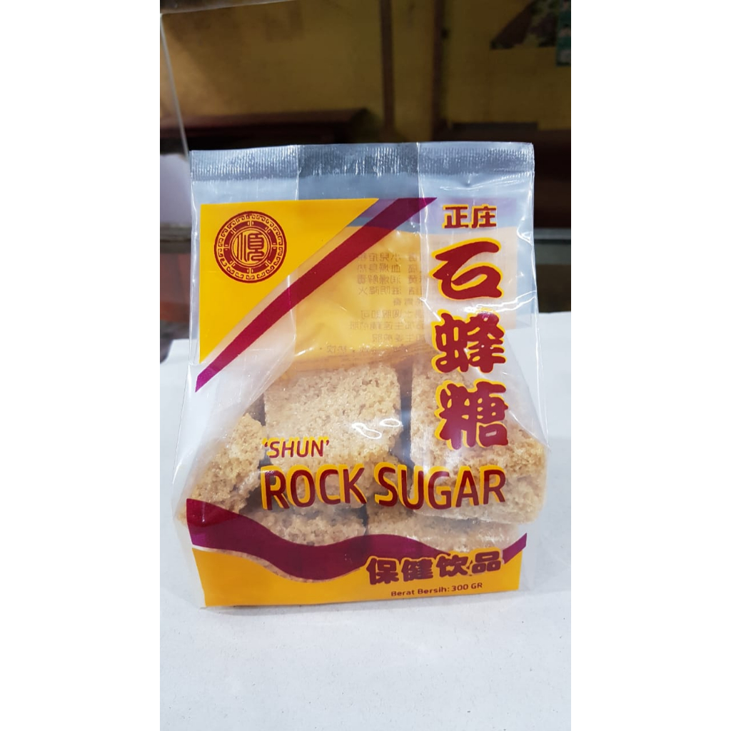 

Shun Herbal Rock Sugar 300GR - Gula Batu Madu